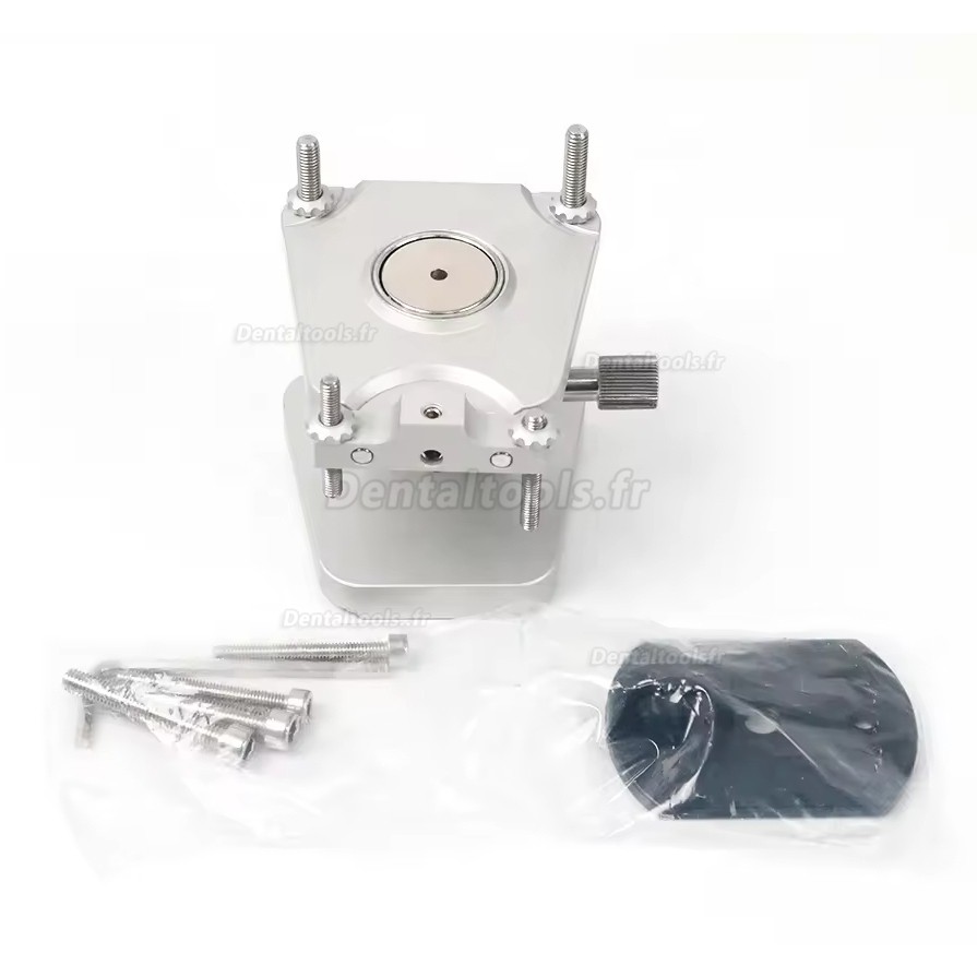 Support de montage en aluminium pour articulateur dentaire compatible Artex